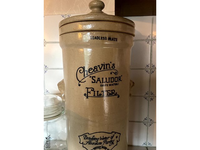 Lot 494 - cheavin's filter voor water te zuiveren - afbeelding 3 van  8