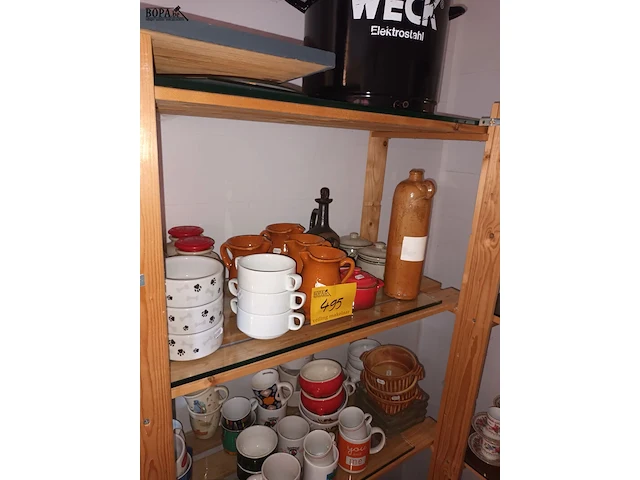 Lot 495 - huisraad - afbeelding 1 van  4