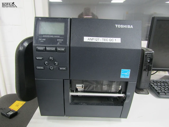 Lot 499 - barcode printer toshiba - afbeelding 1 van  3
