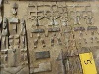 Lot 5 - afrikaanse deur - afbeelding 5 van  5