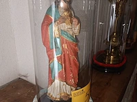 Lot 5 - glazen stolp - afbeelding 2 van  2