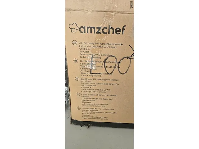 Lot 5 - inbouwoven amzchef - afbeelding 2 van  7