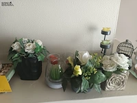 Lot 5 - kaarsen en decoratie. 20 stuks - afbeelding 4 van  5