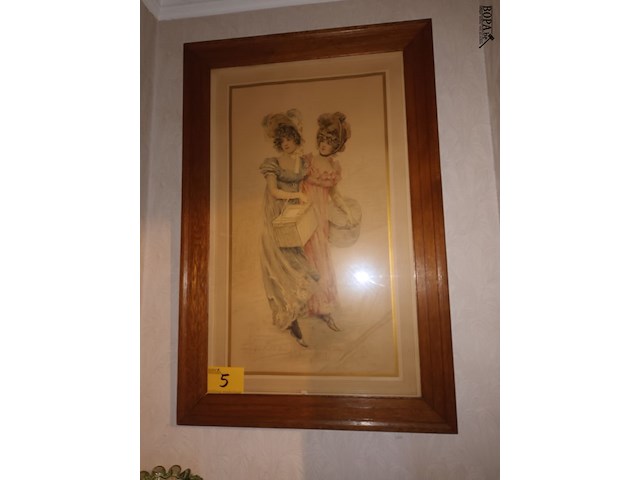 Lot 5 - kader moullot - afbeelding 1 van  3