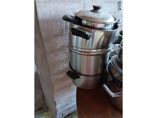 Lot 5 - kookpotten en pannen - afbeelding 2 van  3