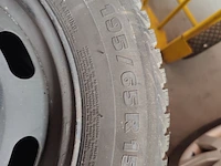 Lot 5 - michelin alpin winterbanden op velg - 4 stuks - afbeelding 3 van  6