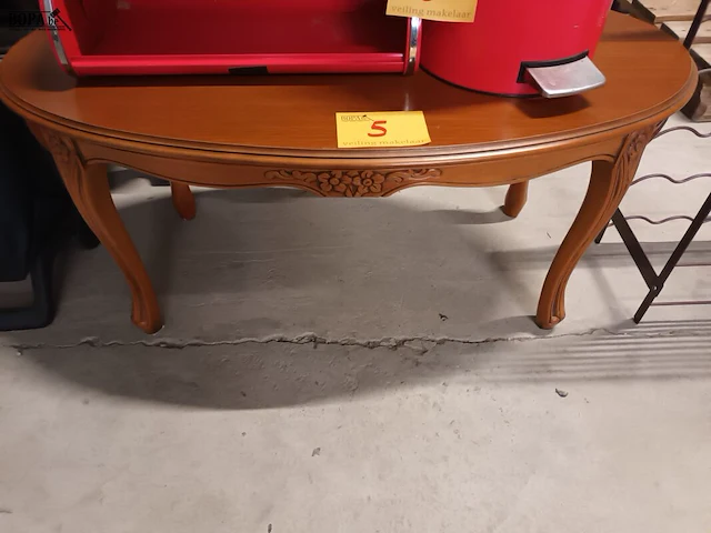 Lot 5 - ovalen salontafel - afbeelding 1 van  4