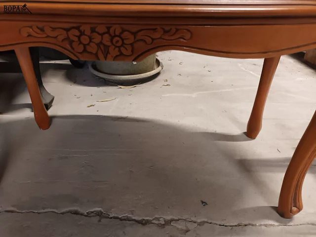 Lot 5 - ovalen salontafel - afbeelding 3 van  4