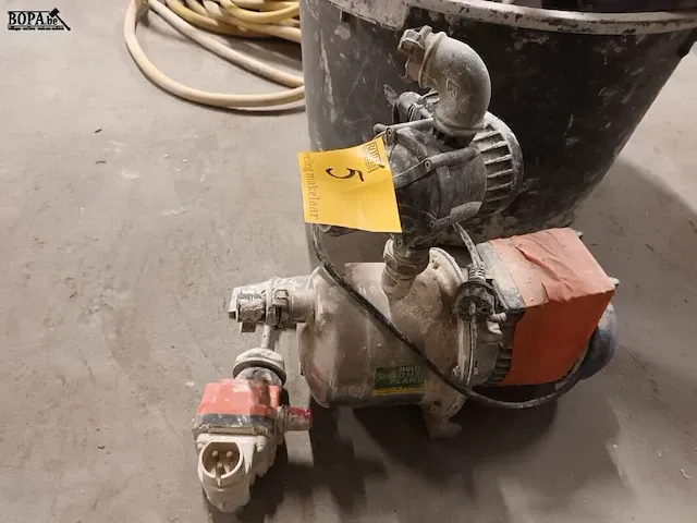 Lot 5 - pft motor voor mengmachine en watepomp - afbeelding 3 van  4