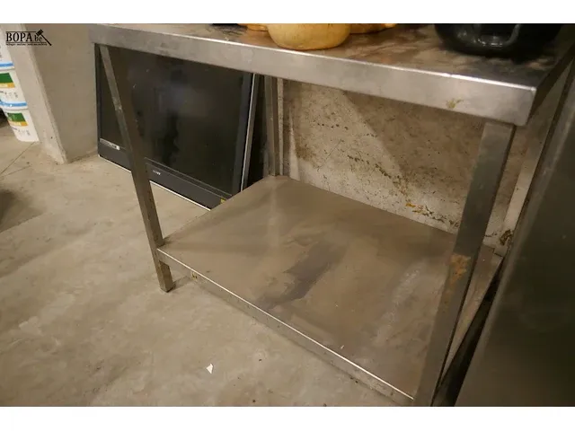 Lot 5 - rvs wertafel - afbeelding 2 van  3
