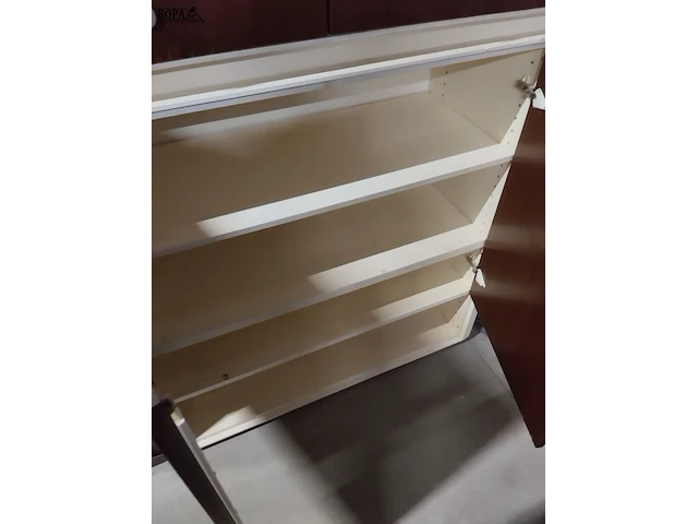 Lot 5 - vintage wandkast - afbeelding 2 van  6