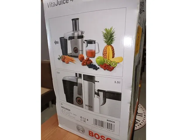 Lot 5 - vruchtenpers bosch vitajuice 4 - afbeelding 3 van  4