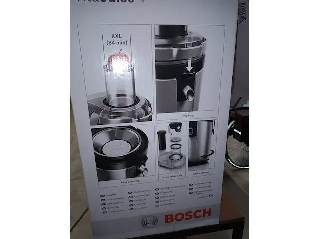 Lot 5 - vruchtenpers bosch vitajuice 4 - afbeelding 4 van  4