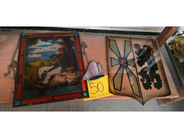 Lot 50 - brandglas 3 stuks - afbeelding 1 van  4