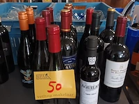Lot 50 - flessen rode wijn. 14 stuks - afbeelding 1 van  4
