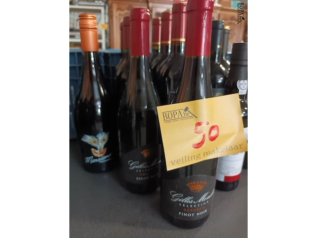 Lot 50 - flessen rode wijn. 14 stuks - afbeelding 2 van  4