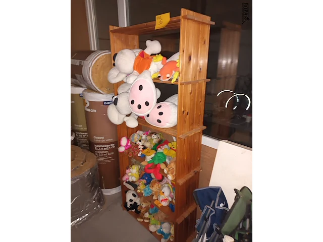 Lot 50 - houten rek - afbeelding 1 van  3