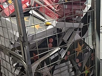 Lot 50 - inhoud rolcontainer lichtgevende kerst sterren - afbeelding 1 van  4