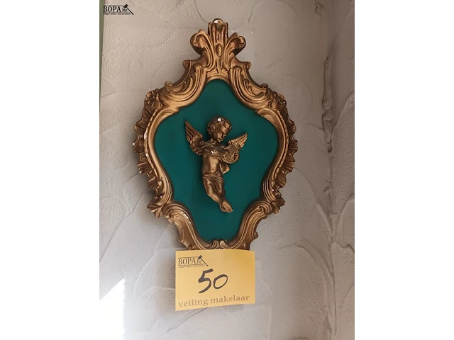 Lot 50 - kader met putti - afbeelding 1 van  4