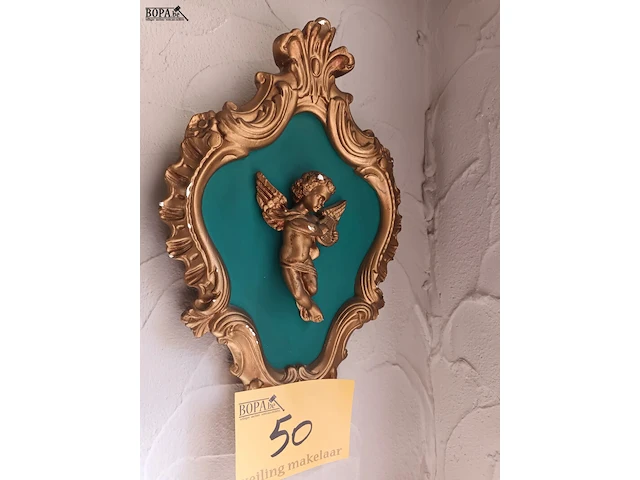 Lot 50 - kader met putti - afbeelding 4 van  4