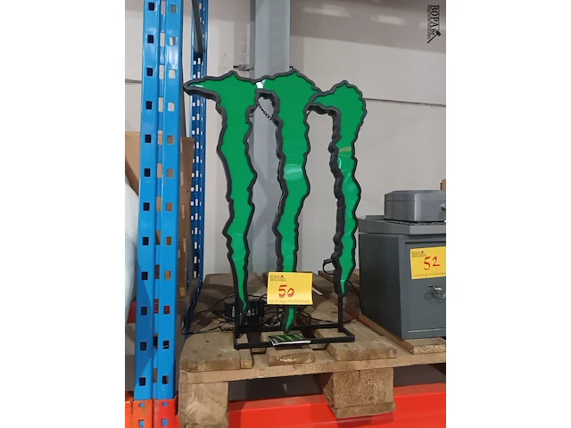 Lot 50 - lichtreclame monster - afbeelding 2 van  3