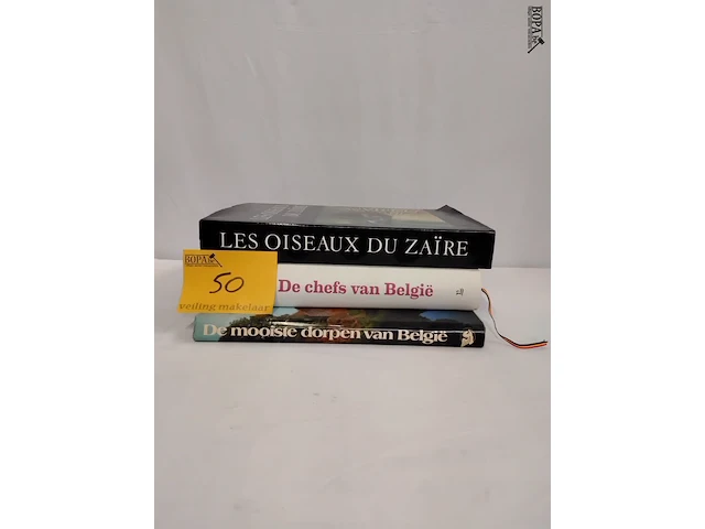 Lot 50 - lot boeken, diverse, 3 stuks - afbeelding 1 van  1