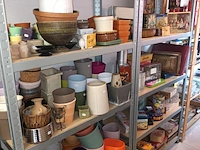 Lot 500 - metalen voorraadrek. 2 stuks - afbeelding 1 van  2