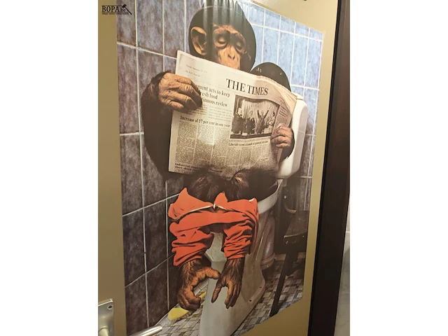 Lot 505 - kader en posters. 4 stuks - afbeelding 2 van  4