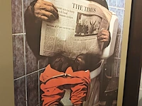 Lot 505 - kader en posters. 4 stuks - afbeelding 2 van  4