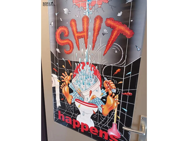 Lot 505 - kader en posters. 4 stuks - afbeelding 3 van  4