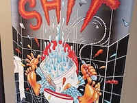 Lot 505 - kader en posters. 4 stuks - afbeelding 3 van  4