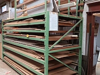Lot 505 - metalen rek voor panelen - afbeelding 2 van  4