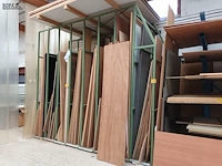 Lot 507 - metalen rek voor panelen - afbeelding 1 van  3