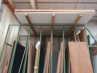 Lot 507 - metalen rek voor panelen - afbeelding 2 van  3