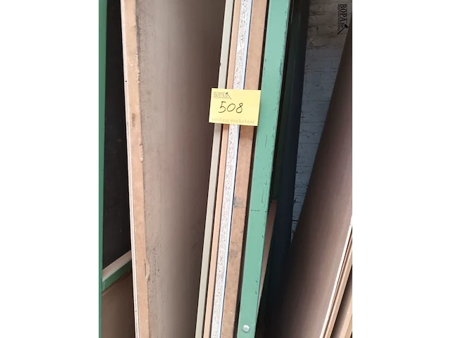 Lot 508 - lot panelen. inhoud rek - afbeelding 3 van  3