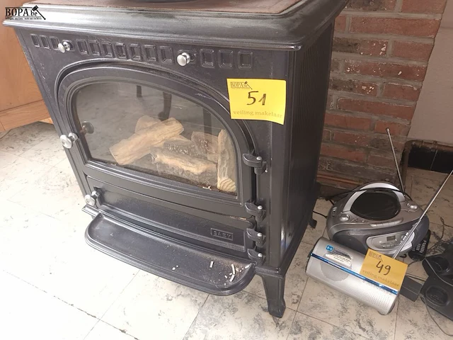 Lot 51 - aardgas kachel saey - afbeelding 1 van  5