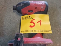Lot 51 - accu slagschroefmachine hilti - afbeelding 1 van  4