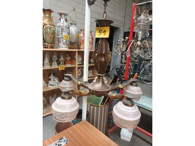 Lot 51 - art deco luster - afbeelding 1 van  6