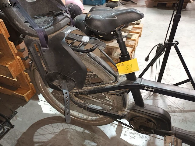 Lot 51 - elektrische bakfiets carqon - afbeelding 6 van  8