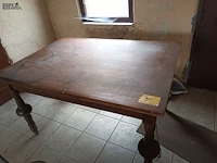 Lot 51 - houten tafel - afbeelding 1 van  3