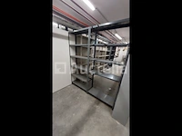 Lot 51 meter lopende stevige metalen rekken - afbeelding 19 van  32