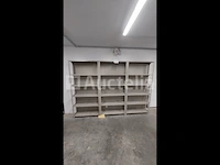 Lot 51 meter lopende stevige metalen rekken - afbeelding 30 van  32