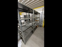 Lot 51 meter lopende stevige metalen rekken - afbeelding 13 van  32