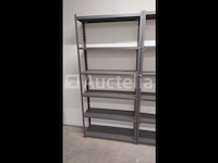 Lot 51 meter lopende stevige metalen rekken - afbeelding 4 van  32