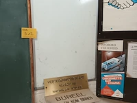 Lot 512 - sorteerwand, krijtbord en brievenbussen - afbeelding 4 van  5
