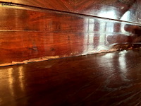 Lot 514 - mahoniehouten rek waterval kast - afbeelding 2 van  10