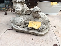 Lot 514 - tuinbeeld ezels - afbeelding 2 van  3