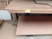 Lot 516 - lot multiplex panelen. inhoud rek - afbeelding 4 van  4