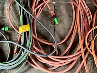 Lot 518 - waterslangen, 3 stuks met verlengstukje - afbeelding 3 van  5