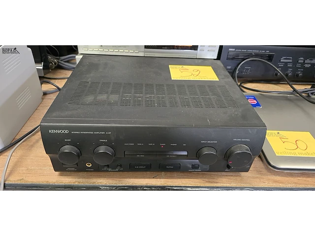 Lot 52 - amplefier kenwood a47 - afbeelding 1 van  3